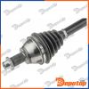 Demi-Arbre de Transmission gauche pour VW | NPW-VW-073, 202038